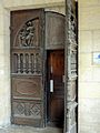 Porte de la chapelle de la Vierge.