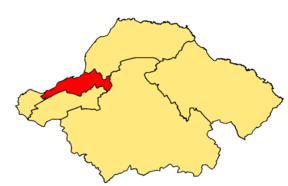 Location of the ward