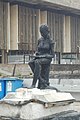 The Scholar sculpture at University of Lagos Library, Yaba, lagos