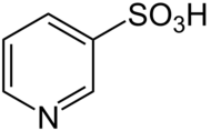 Struktur von Pyridin-3-sulfonsäure