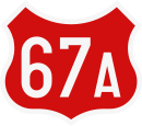 Drum național 67A