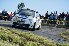 Cándido GONZALEZ in 2016 Rally de Ourense