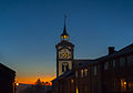 Røros kirke, natt Sør-Trøndelag, Røros Foto: Kjell Morten Klevsand