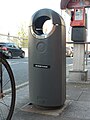 Rubbish bin in Dublin: "No bomb please"