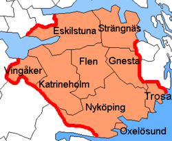 Kommuner i Södermanlands län