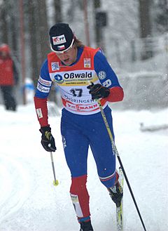 Milan Šperl bei der Tour de Ski 2010