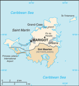 Marigot – Localizzazione
