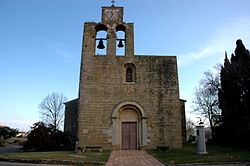 Frontera d'a ilesia de Santa María de La Tallada d'Empordà