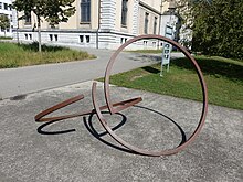 Skulptur Nr. 22, (2000) Von Jean Mauboulès (* 1943) Kunstmuseum Solothurn