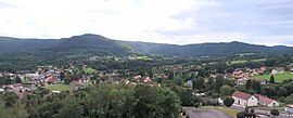 A general view of Saint-Michel-sur-Meurthe