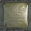 Stolperstein Mittelweg 12 Berta Plaut