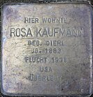 Stolperstein für Rosa Kaufmann, Meisenheim