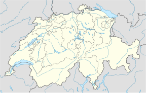 Žemėlapis rodantis Šveicarijos nacionalinis parkas vietą.