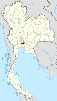 থাইল্যান্ডর মানচিত্রগত চাংৱাত পাথুম থানি