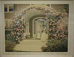 Выход из Розы Уоллеса Наттинга, ок. 1900-1910, раскрашенная вручную фотография - Художественный музей Фитчбурга - DSC08936.JPG