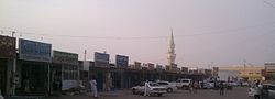 The main street in Thuwal.