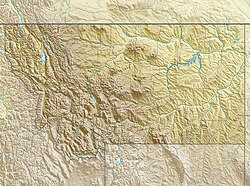 HLN在Montana的位置