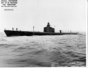 Die USS Trigger (im April 1942)