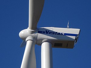 Vestas V90-3MW wind turbine nacelle