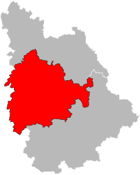 Arrondissement di Poitiers – Mappa