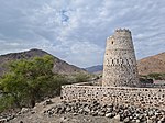 The fort at the heritage village in the Wadi Helo