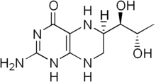 (6R) -Tetrahydrobiopterin structure.png