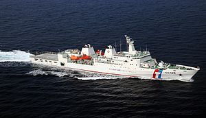 3,000トン級巡防救難艦CG129「高雄」