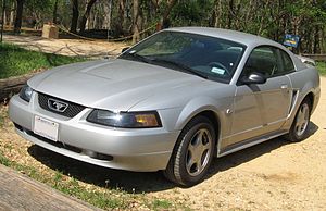 1999-2004 Ford Mustang photographed in USA.