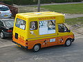 A Ford Transit-based Ice cream van in Portsmouth, England.