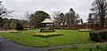 Bandstand at Aberdare Park, refurbished in 2019 to celebrate 150th Anniversary of Park opening