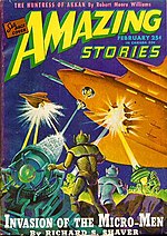 Amazing Stories cover image for February 1946