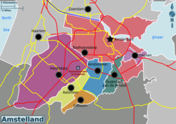 Amstelland - Localizzazione