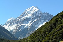 Aoraki/Mount Cook is the tallest mountain in New Zealand