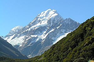 Aoraki/Mount Cook is the tallest mountain in N...