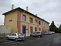 La gare de Balbigny, côté rue.