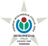 Wikimedia Italia Award 2009 winner