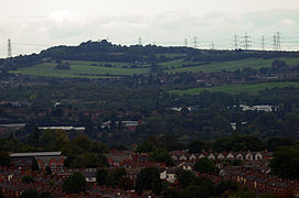 Barr Beacon from Library of Birmingham