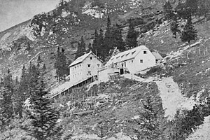 Das Baumgartnerhaus um 1900