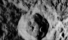 Снимок зонда Lunar Orbiter - IV.