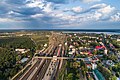Аэрофотосъёмка станции Бологое-Московское