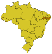 Kedudukan Pernambuco di Brazil