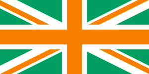 Anglo-Irish flag, self-made