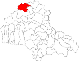 Bunești – Mappa