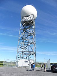 Nuevo radar METEOR 1700S de Blainville (Quebec).