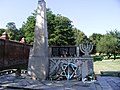 A memorial dedicated to the Holocaust victims