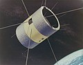 Concept artwork of the ATS-1 satellite