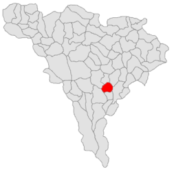 Location in Alba County