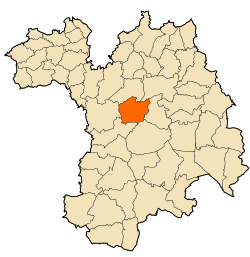 Location of سطیف