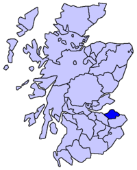 Områder i East Lothian