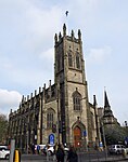 Lothian Road, St John's Church (Episcopal), Hall, Churchyard, Boundary Walls, Steps, Railings, Gatepiers, Vaults And Monuments